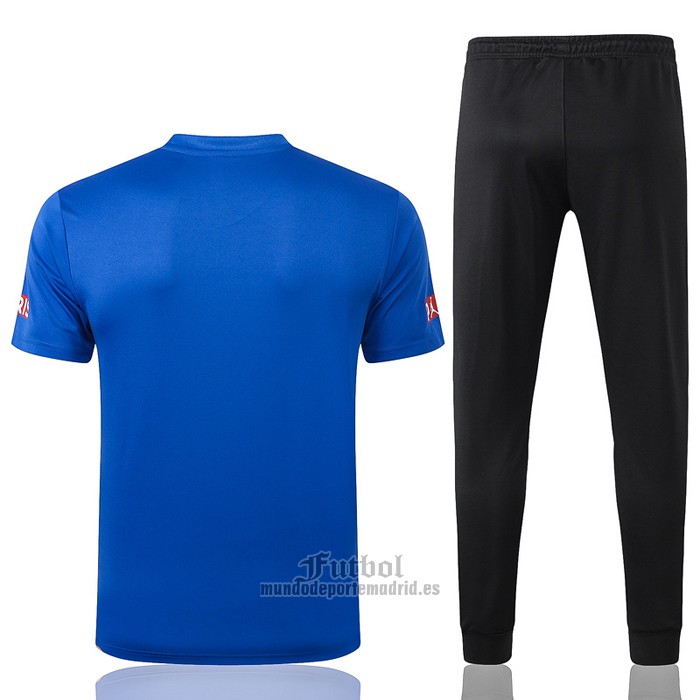 Chandal del Paris Saint-Germain Jordan Manga Corta 2020-2021 Azul